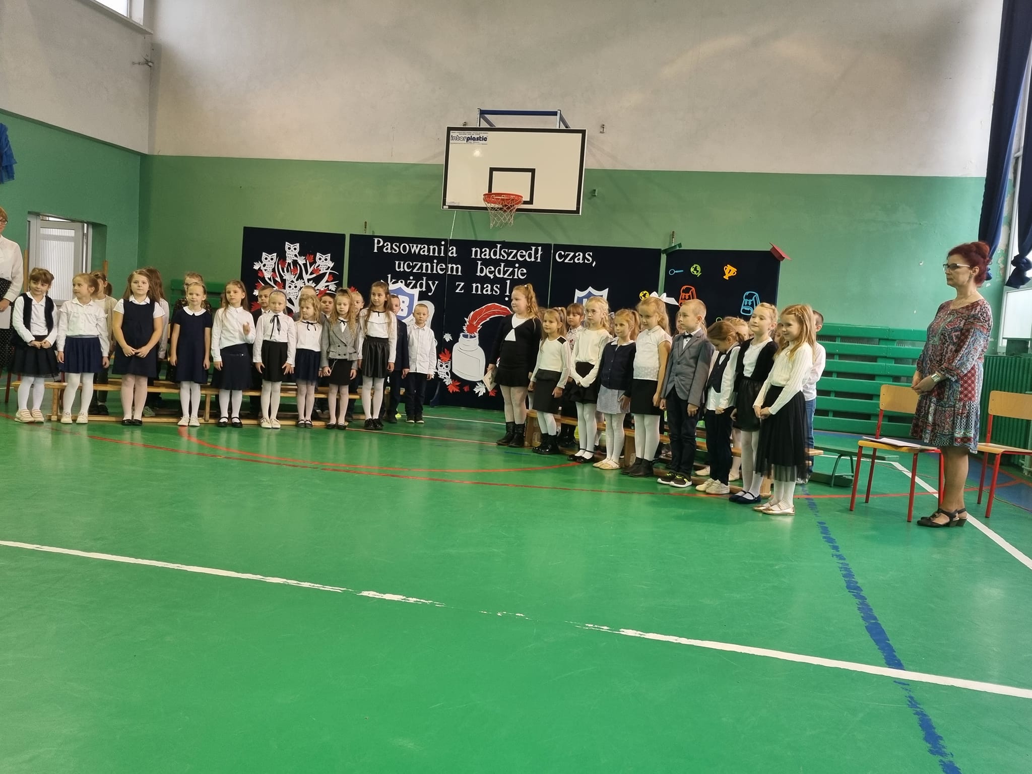 ślubowanie foto zbiorowe